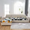 Campa de cadeira Capa de sofá Impressão de almofada transfronteiriça elástica de seda de leite