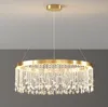 Postmoderne woonkamer kroonluchter eenvoudige licht luxe luxe kwastje kristallen keukenlamp slaapkamer nueuwse netto hanglamp