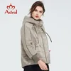 Femmes Down Parkas Astrid printemps manteau femmes Outwear tendance veste courte mode décontractée femme haute qualité chaud mince coton ZM8601 221124