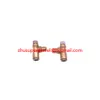 8pcs/lote 22055909 Tripleto Junta 25 NPT x .25 Tubo x Tubo de três vias para peças de compressor de ar para parafuso IR