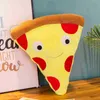 Simulation Frites Pizza Jouets En Peluche Nourriture Intéressante Creative Poupée En Peluche ldren Cadeau D'anniversaire Doux Oreiller Cadeau De Noël J220729