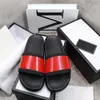 New Designer Slides Slippers Men Women Sandals Flower Red Green Blue Dust Bag Shoes print Slide Summer Beach fashion Trainers Wide Flat shoe