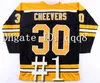 College Hockey Wears Vintage Ray Bourque Hockey Jersey Bobby Orr Cam Neely Phil Esposito Adam Oates Johnny Bucyk Derek Sanderson TERRY O'REILLY Gerry Cheevers