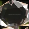 Arts And Crafts Arts And Crafts Natural Transparent Quartz Crystal Hexagon Pendant Spirit Pendum Energy Stone Pendants Female Drop D Dhkdf