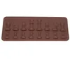 Nuovi stampi in silicone per scacchi internazionali Stampi per cioccolatini per torta fondente per cottura in cucina DH9585