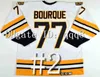 College Hockey Wears Vintage Ray Bourque Hockey Jersey Bobby Orr Cam Neely Phil Esposito Adam Oates Johnny Bucyk Derek Sanderson TERRY O'REILLY Gerry Cheevers