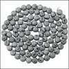 Pedras preciosas de 12 mm de ￡gata druz￣o de contas redondas de cristal 32pcs dursy quartzo org￢nica gemedstone energia esf￩rica pedra cura Powe dhgarden dhonq