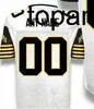 2019 Maillot de football personnalisé pour hommes / femmes / jeunes du Canada New Hamilton 16 BANKS Tiger Cats Maillots 2 Johnny Manziel Blanc Noir Maillot brodé