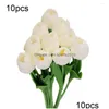 クリスマスの装飾クリスマスデコレーション10 PCS MOOIE TP FLORES KUNSTBLOEMEN TPEN NEP BLOEM KERST DECORATIES VOOR THUIS BR DHUAR