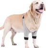 Hundkl￤der Pet Elbow Brace Protector Front Ben Kn￤dyna mjuk andningsbar sm￤rtlindring axelst￶d ￤rmar f￶r hund