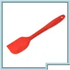 Outils de gâteau Outils de gâteau Sile Spata Caoutchouc Cuillère de cuisson résistante à la chaleur Spatas 122179 Drop Livraison Maison Jardin Cuisine Bar Bakew Dhfav