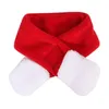 Wesołych Świąt Śliczna odzież pies mała pluszowa santa kapelusz szalik świąteczny dekoracja dekoracja szczenię
