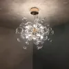 Chandeliers 2022 Nordic LED Sea Urchin Dandelion Chandelier Lighting Modern Pendant Lamp Fixture For Restaurant Home Decor G9 110V 240V