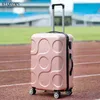 Klqdzms cal koreańska wersja marki Zestawy bagażu Rolling Bagaż Spinner Studenci hasło walizka torba podróżna kółko Trolley J220707