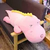1 % Супер мягкий милый динозавр плюшевая подушка удобная мультипликационная мультфильма животных фаршированные поп -кровать подушка детские мальчики лучший подарок J220729