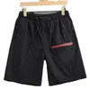 Marca designer shorts roupas esportivas atlético verão moda rua wear secagem rápida maiô impresso placa praia calças preto branco s2779
