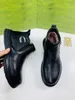 2023 Man Hot Sell Boots Classic Gandu Combine Merge Mens Snow Kort m￤n H￥ll varma st￶vlar med kortdammv￤ska Tag Winter Designer Ankel Booties Storlek 39-45 -M216