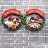 Juldekorationer Juldekorationer Korg Garlandstr￤d Pendant Snowman Muppet Doll Wreath Shop Mall Store Window Charm Drop Dhs9k