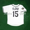 College Baseball nosi vintage 2008 Jersey 3 Evan Longoria 15 Cliff Floyd 33 James Shields 14 David Cena 13 Carl Crawford 23 Carlos Pena White Size