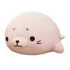 5060 cm Cartoon carino farcito leone marino coccole morbido cuscino Kawaii animale sigillo bambola giocattolo per ldren bellissimo regalo ldren J220729