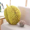 Simulation Creative Peluche Légumes Et Fruits En Peluche Oreiller Fraise Durian Cantaloup Ornement Salon Décoration J220729