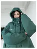 Женские траншеи Coats Winter Women's Chottan Padded Jackets 2022 Негабаритный Parkas Casual теплые девушки с капюшоном Overwear FP553