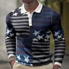 Nieuwe herfst winterpolo shirt wafel print lange mouw heren voor heren top luxe zakelijke rapel casual polos ontwerper plus maat 3xl top dhgate