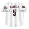 College Baseball Wears Vintage 2005 Houston Baseball Jersey 7 Craig Biggio 5 Jeff Bagwell 22 Roger Clemens 17 Lance Berkman 44 Roy Oswalt 9 Hunter Pence 12 Jeff