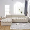 Stol täcker soffa täcker utskrift gränsöverskridande kudde mjölk silkelastisk