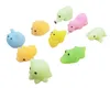 Mochi Squishy Brinquedos para festas Mini Kawaii Fruit Dinosaurs Halloween Christmas Pattern Squishies Toy for Kids Gift