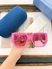 Designer Sunglasses Summer Style Women Sunglasses Ladies Oversized Square Full Frame UV Protection Fahion Mixed Color With Box 0956