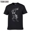 Hommes t-shirts TARCHIA 2022 haut hommes T-shirt Homme marque vêtements T-Shirt Hip Hop mâle coton décontracté à manches courtes t-shirts garçon gars danse