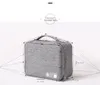 Travel Cable Bag Portable Digital USB Gadget Organizer Charger Wires Cosmetic Zipper Storage Pouch kit Case Accessories Supplies YSJY48