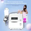 Instrument de beaut￩ pro-salon Cold Slimming Freezing Handle Machine de refroidissement Cavitation Retrait de la cellulite Radio Fr￩quence Resserrement