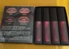 Kit de batom líquido de navio líquido The Red Nude Brown Pink Edition Mini Liquid Matte Lipstick 4pcs/Set 1,9ml de mais alta qualidade