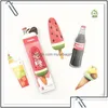 Bookmark Bookmark Desk Accessories Office School Supplies Business Industrial Summer Paper Book Holder Catoon Mes Card Ice Cream Sty Dhxmh