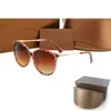 Designer Womans Sunglasses 1719 Mens Sun glasses UV Protection men eyeglass Gradient Metal hinge Fashion women spectacles with boxs