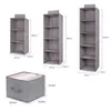 Storage Boxes Bedroom Wardrobe Clothes Hanging Bag Interlayer Drawer Type Underwear Organizer Holder Rack Hangable