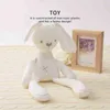 2021 Słodki królik Pop Baby Soft Plush Toys for Ldren Bunny Sleeping Mate Pchane i pluszowe zabawki dla niemowląt J220729