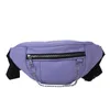 Taille Taschen Frauen Kette Damen Designer Leinwand Fanny Pack Mode Reise Geld Telefon Brust Banane Weibliche Bum Gürtel 221124