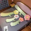 90130Cm Populaire Géant Fleur Coussin Plantes Colorées Tournesol Coussin Lit Canapé Coussin Super Doux Plantes En Peluche Brinquedo J220729