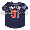 College Baseball veste 1998 Retro 19 Tony Gwynn Jersey 34 Fernando Valenzuela 24 Rickey Henderson51 Trevor Hoffman 10 Gary Sheffield 23 Greg Vaughn 29 Fred McGriff