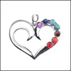 Hänghalsband sevencolor flödeshjärtformad pärla den bästa gåvan för din älskade på alla hjärtans dag bara favorit kvinna dro dhgarden dhcjs
