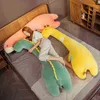 90110cm長い睡眠クッションカワイイ恐竜ジラフフラミンゴグースペルシュおもちゃぬいぐるみソフトドール