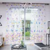 Curtain Butterfly Yarn Rustic Romantic Window Screening Customize Finished Products Balcony