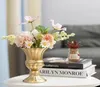 Vase Vintage Metal Flower Vase Farmhouse Pot for Fresh Dray Floral Arrange Table Table Centerpiece Rustic Wedding Home Decoration3555753
