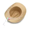 Abbigliamento per cani Accessori per animali domestici all'aperto Summer Po Prop Hat Cappelli da cowboy Cani Gatti Copricapo Cappellini per gatti