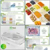 Disposable Take Out Containers Disposable Take Out Containers Kitchen Supplies Dining Bar Home Garden 20Pack Plastic Container Bento Dhhn7