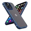 F￶r 14 Pro 14 Pro Max Phone Case Carbon Fiber Texture Anti-Drop Protective Cover