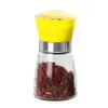 Cuisine portable Salt Pepper Mill Grinder Bottle Seasoning Pobt Holder Conteneur FY2557 SS1124